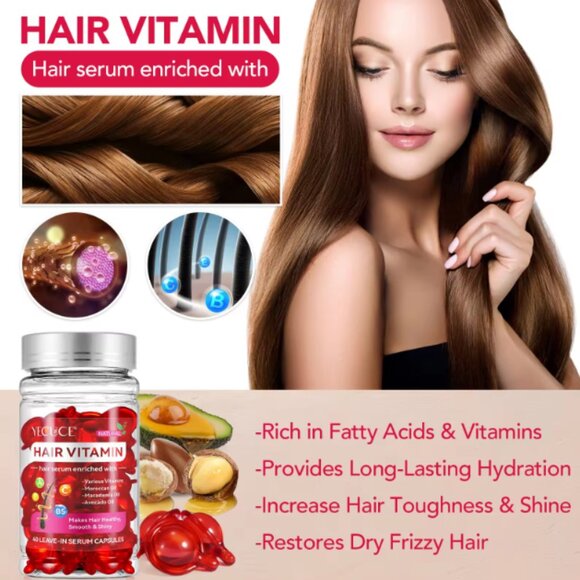 Hair Treatment Serum - no Rinse Conditioner Argan Macadamia Avocado Oil … - Picture 2 of 9